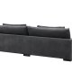VENTURE DESIGN Durham 3 pers. sofa - mrkegr fljl og fyrretr