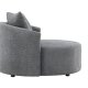 VENTURE DESIGN Kelso lnestol, rund - gr polyester