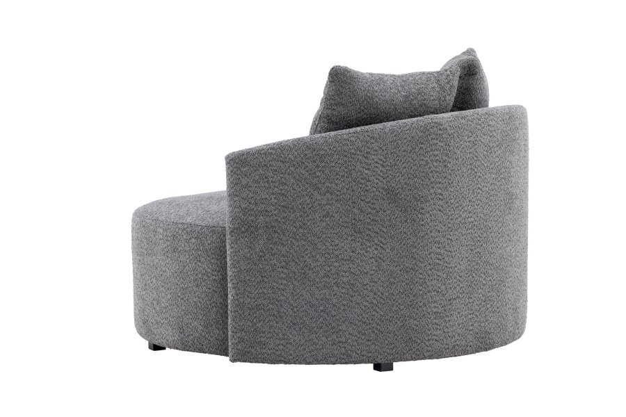 VENTURE DESIGN Kelso lnestol, rund - gr polyester