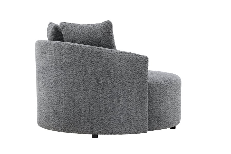VENTURE DESIGN Kelso lnestol, rund - gr polyester