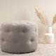 VENTURE DESIGN Benjamin puf, rund - gr bamsestof (55)