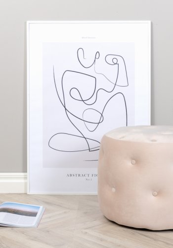 VENTURE DESIGN Benjamin puf, rund - beige fljl (55)