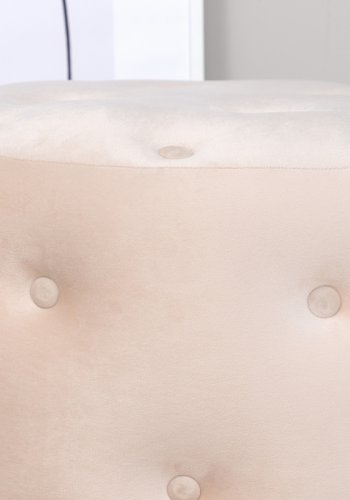 VENTURE DESIGN Benjamin puf, rund - beige fljl (55)