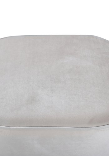 VENTURE DESIGN Piff puf, kvadratisk - beige fljl (44x44)