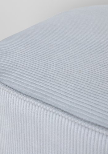 VENTURE DESIGN Piff puf, kvadratisk - gr fljl (44x44)