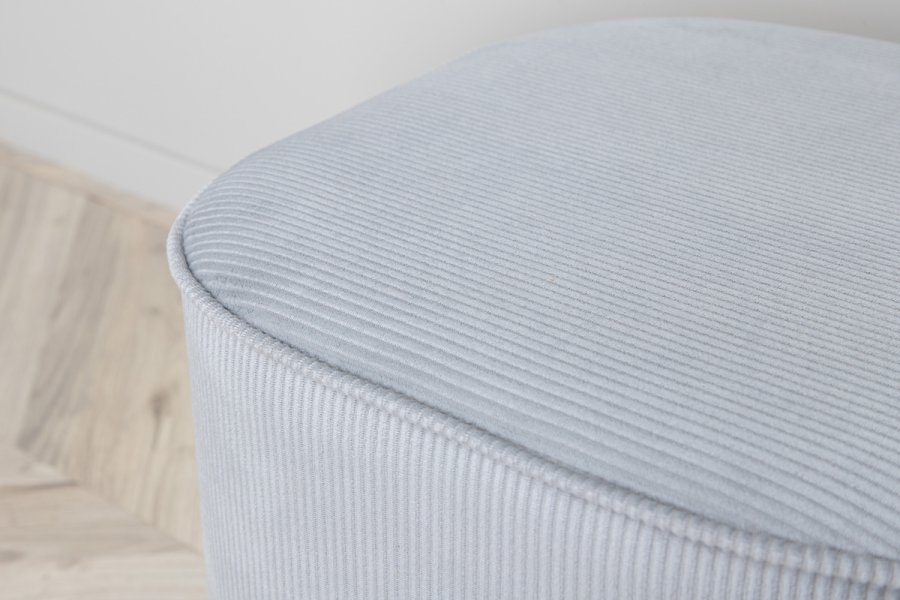 VENTURE DESIGN Piff puf, kvadratisk - gr fljl (44x44)