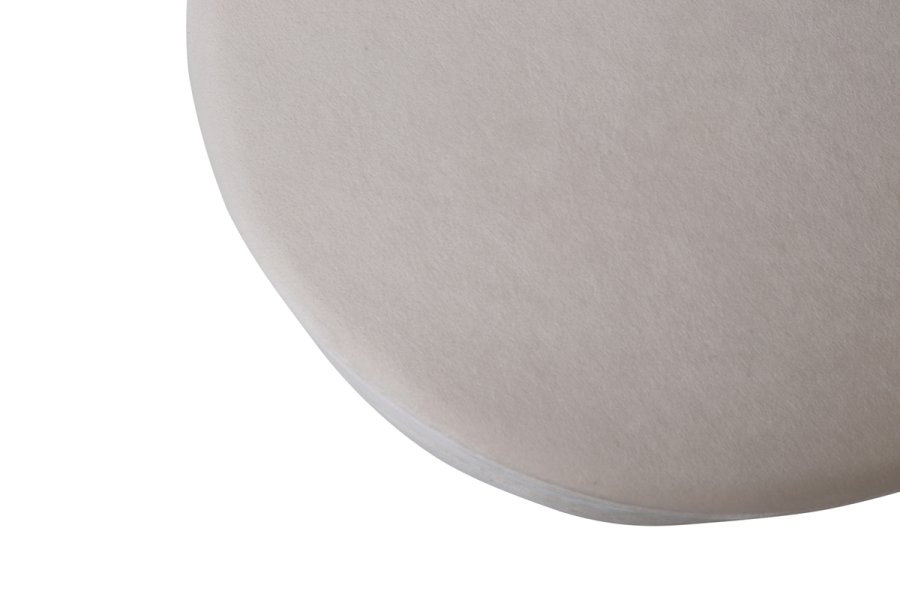 VENTURE DESIGN Pot puf, rund - beige fljl og sort stl (40)