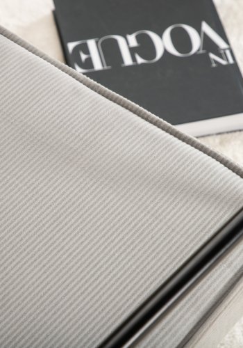 VENTURE DESIGN Rakel lnestol - gr fljl og sort stl