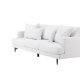 VENTURE DESIGN Sofia 3 pers. sofa - beige polyester og sort stl