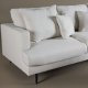 VENTURE DESIGN Sofia 3 pers. sofa - beige polyester og sort stl