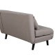 VENTURE DESIGN Vicky sovesofa, dobbelt - brun polyester og sort stl (190x120)