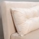VENTURE DESIGN Vicky sovesofa, dobbelt - beige fljl og sort stl (190x120)