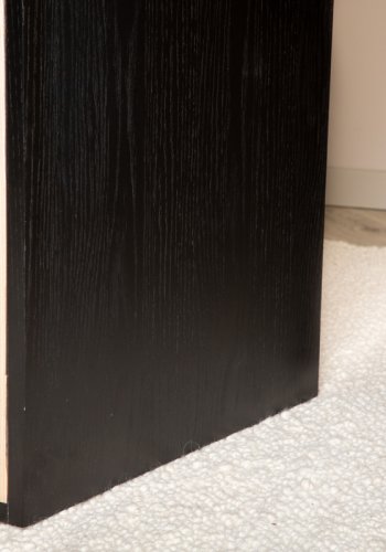 VENTURE DESIGN Bianca spisebord, oval - hvidkalket finér (200x90)