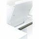 KARE DESIGN Extension Benvenuto ovalt spisebord - hvid hjglans tr, m. butterflyplade (200(50)x110)