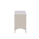 VENTURE DESIGN Piring TV-bord, m. 2 lger og 3 hylder - beige stl (120x40)