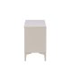 VENTURE DESIGN Piring TV-bord, m. 2 lger og 3 hylder - beige stl (120x40)