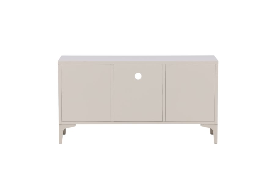 VENTURE DESIGN Piring TV-bord, m. 2 lger og 3 hylder - beige stl (120x40)