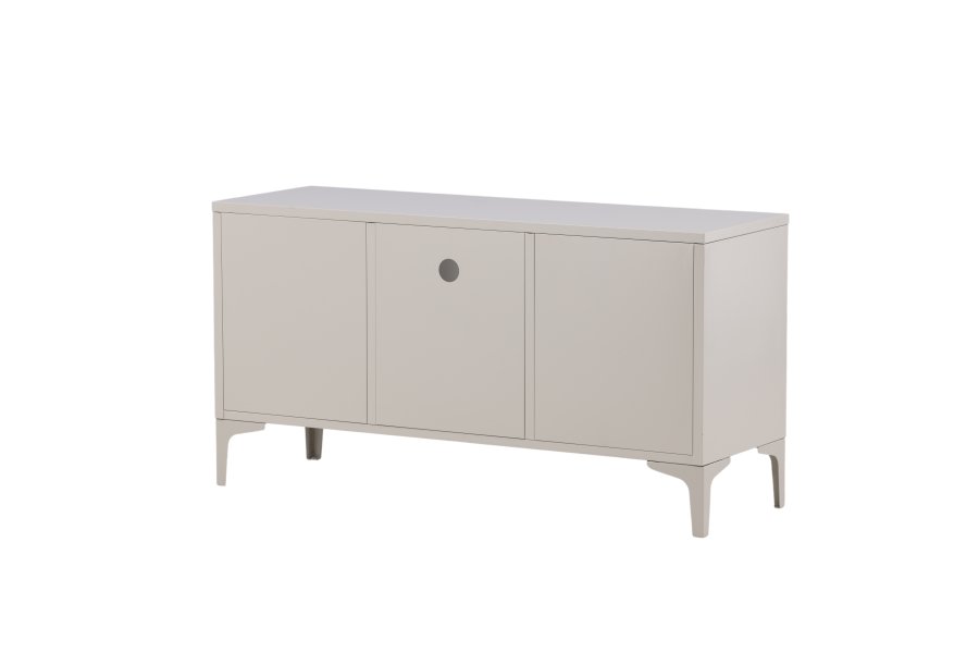 VENTURE DESIGN Piring TV-bord, m. 2 lger og 3 hylder - beige stl (120x40)