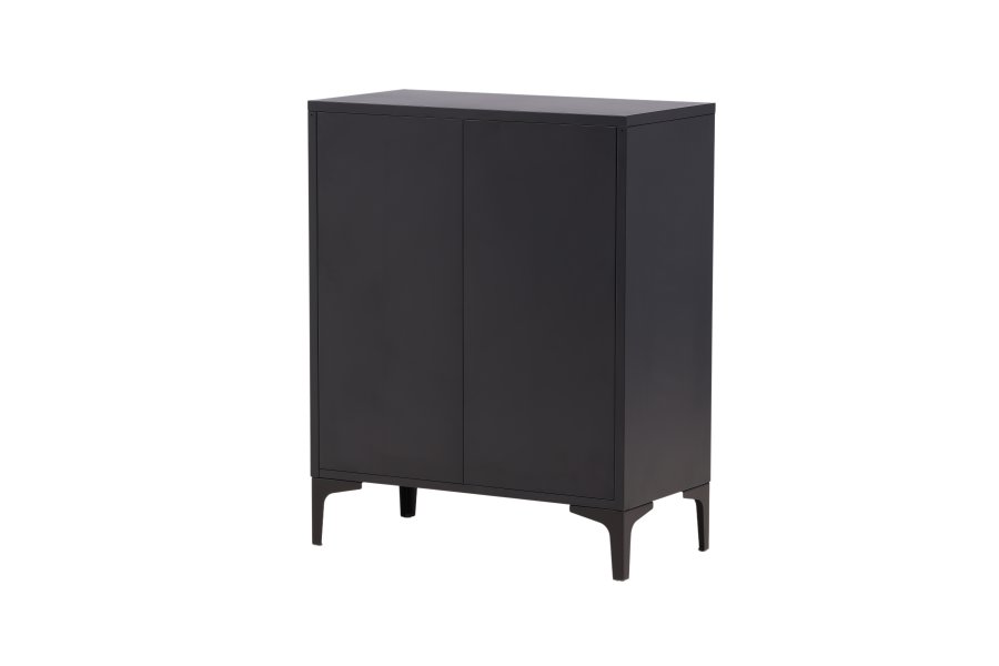 VENTURE DESIGN Piring kommode, m. 4 skuffer - sort stl