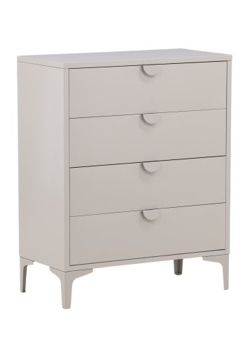 VENTURE DESIGN Piring kommode, m. 4 skuffer - beige stl