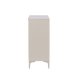 VENTURE DESIGN Piring sknk, m. 2 lger og 2 hylder - beige stl