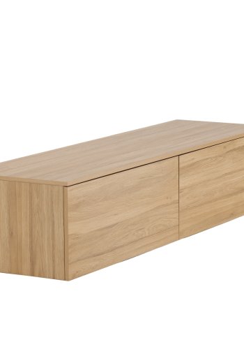 VENTURE DESIGN Frihamn vgskab, m. 2 skuffer - natur MDF