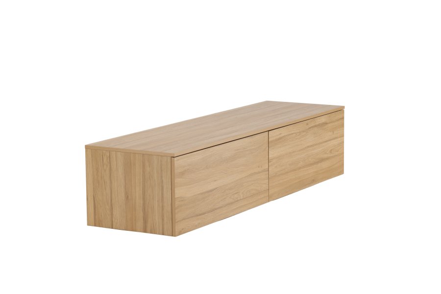 VENTURE DESIGN Frihamn vgskab, m. 2 skuffer - natur MDF