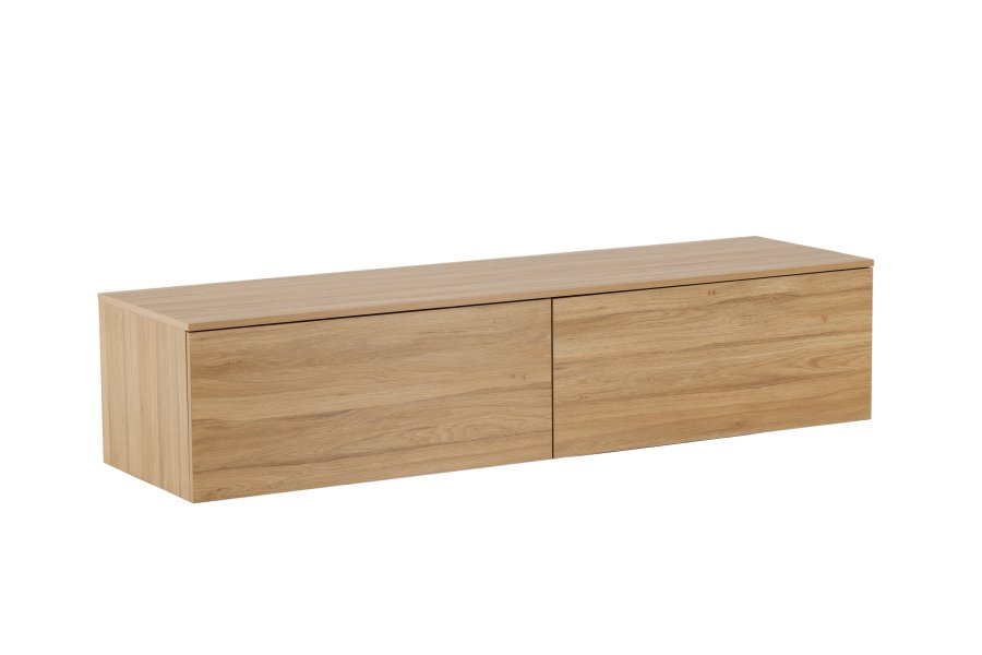 VENTURE DESIGN Frihamn vgskab, m. 2 skuffer - natur MDF