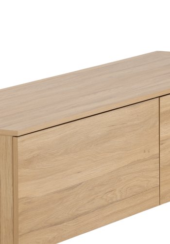 VENTURE DESIGN Frihamn vgskab, m. 2 skuffer - natur MDF
