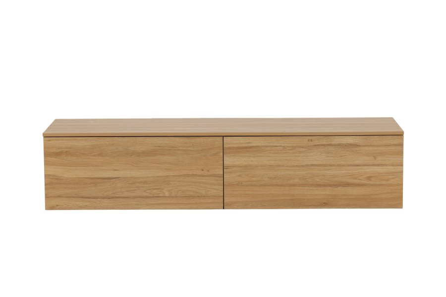 VENTURE DESIGN Frihamn vgskab, m. 2 skuffer - natur MDF