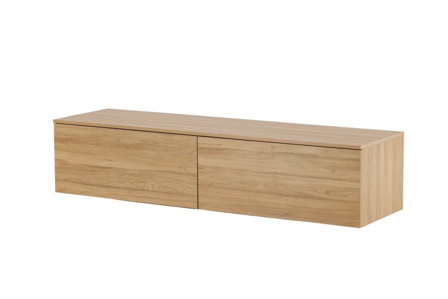 VENTURE DESIGN Frihamn vgskab, m. 2 skuffer - natur MDF
