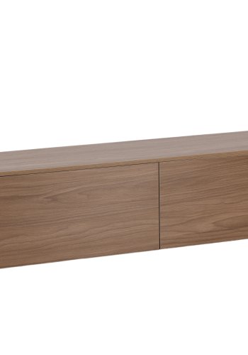 VENTURE DESIGN Frihamn vgskab, m. 2 skuffer - valnd MDF