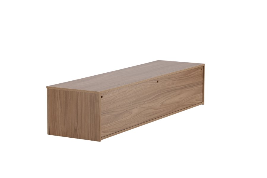 VENTURE DESIGN Frihamn vgskab, m. 2 skuffer - valnd MDF