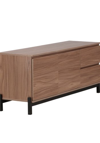 VENTURE DESIGN Corpus sknk, m. 2 lger og 2 skuffer - valnd MDF