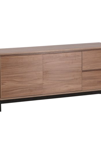 VENTURE DESIGN Corpus sknk, m. 2 lger og 2 skuffer - valnd MDF