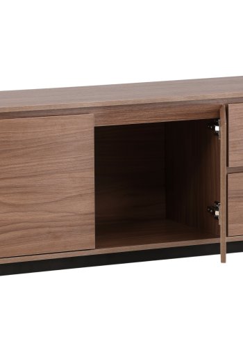 VENTURE DESIGN Corpus sknk, m. 2 lger og 2 skuffer - valnd MDF