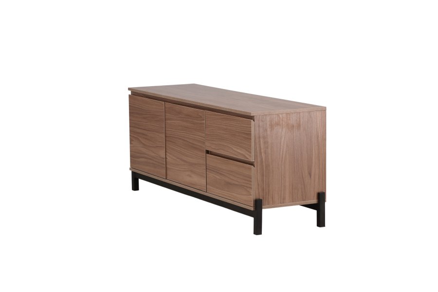 VENTURE DESIGN Corpus sknk, m. 2 lger og 2 skuffer - valnd MDF