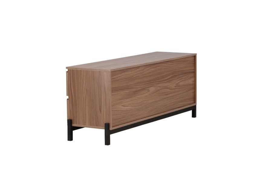 VENTURE DESIGN Corpus sknk, m. 2 lger og 2 skuffer - valnd MDF