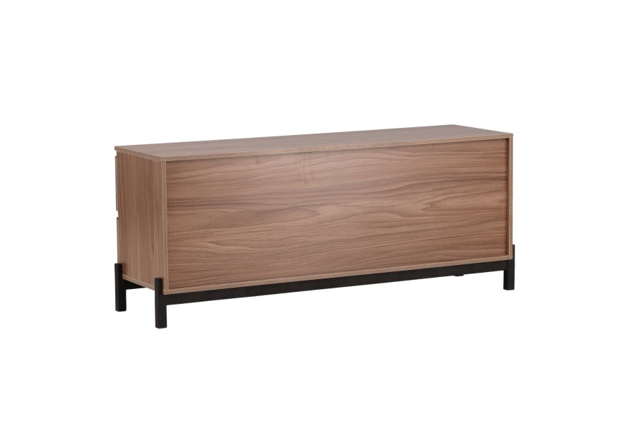 VENTURE DESIGN Corpus sknk, m. 2 lger og 2 skuffer - valnd MDF