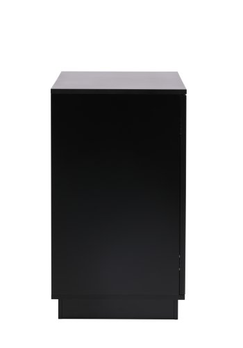 VENTURE DESIGN Lenox sknk, m. 2 lger og 2 hylder - sort MDF