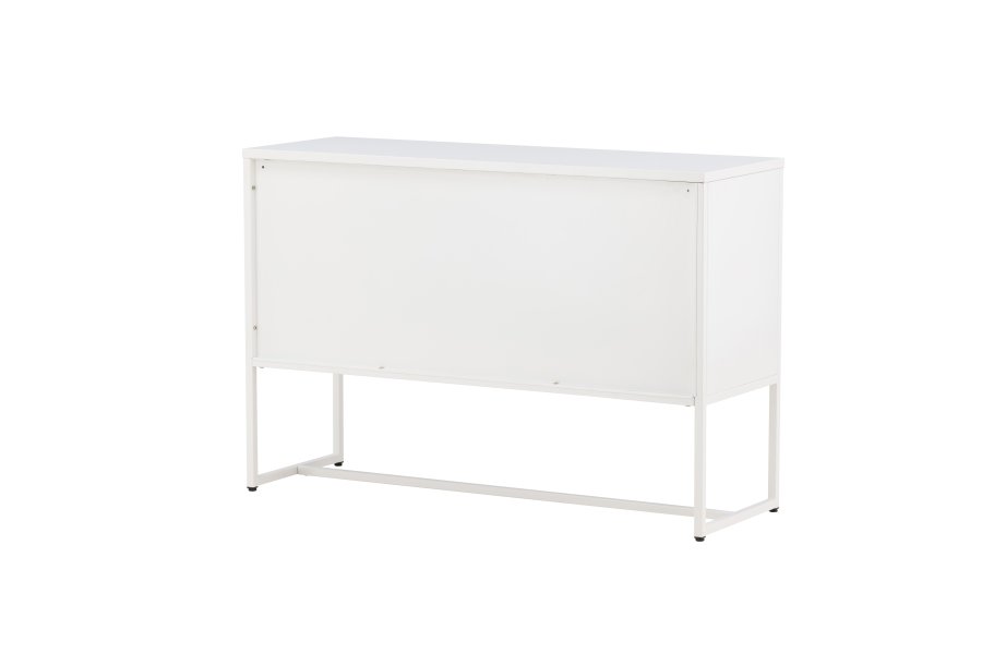 VENTURE DESIGN Malla sknk, m. 3 lger og 2 hylder - hvid stl