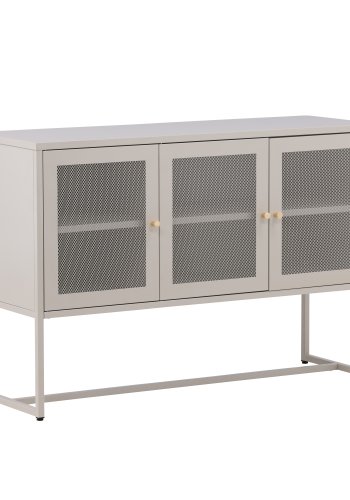 VENTURE DESIGN Malla sknk, m. 3 lger og 2 hylder - beige stl