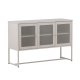 VENTURE DESIGN Malla sknk, m. 3 lger og 2 hylder - beige stl