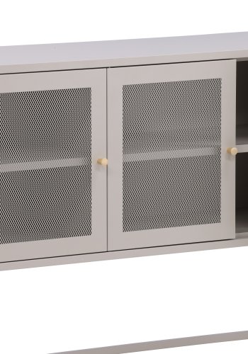 VENTURE DESIGN Malla sknk, m. 3 lger og 2 hylder - beige stl