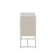 VENTURE DESIGN Malla sknk, m. 3 lger og 2 hylder - beige stl