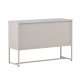 VENTURE DESIGN Malla sknk, m. 3 lger og 2 hylder - beige stl