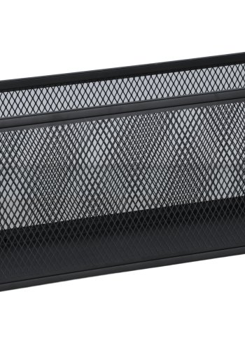 VENTURE DESIGN Netz sidebord, rektangulr - sort stl (110x30)