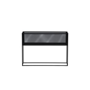 VENTURE DESIGN Netz sidebord, rektangulr - sort stl (110x30)