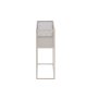 VENTURE DESIGN Netz sidebord, rektangulr - beige stl (110x30)
