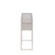 VENTURE DESIGN Netz sidebord, rektangulr - beige stl (110x30)